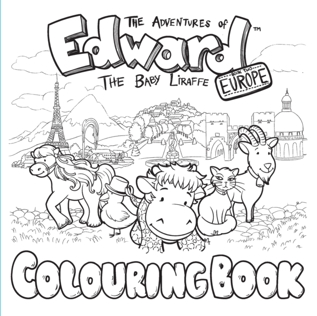 The Adventures of Edward the Baby Liraffe : Colouring Book, Paperback / softback Book