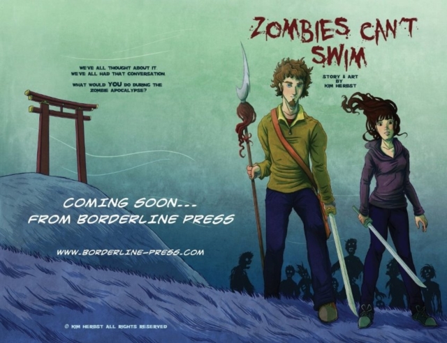 Zombies Can't Swim, Paperback Book