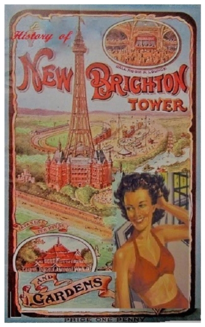 The History of New Brighton Tower, Hardback Book