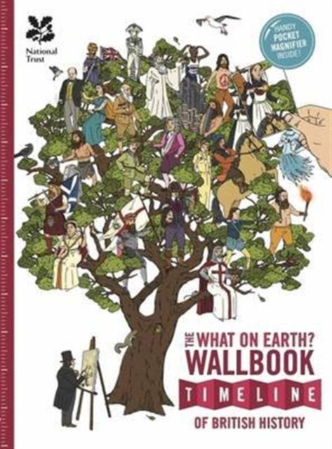 The British History Timeline Wallbook, Hardback Book