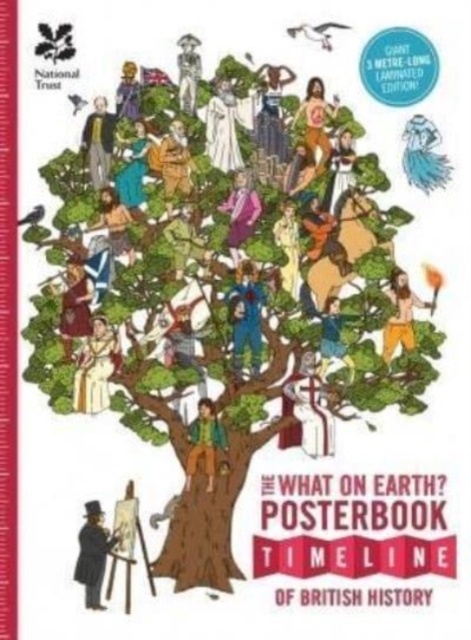 The What on Earth Posterbook Timeline of British History, Paperback / softback Book