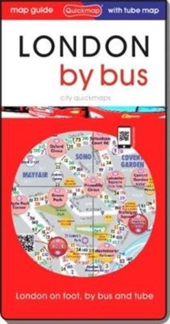 London by bus : attractions and places on foot and by bus, Sheet map, folded Book