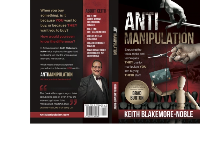 AntiManipulation : Exposing the tools, tricks, and techniques THEY use to manipulate YOU into buying THEIR stuff., EPUB eBook
