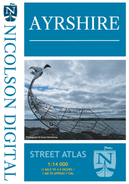 Nicolson Street Atlas Ayrshire, Paperback / softback Book
