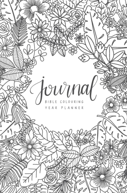 Journal : Bible Colouring Year Planner, Hardback Book