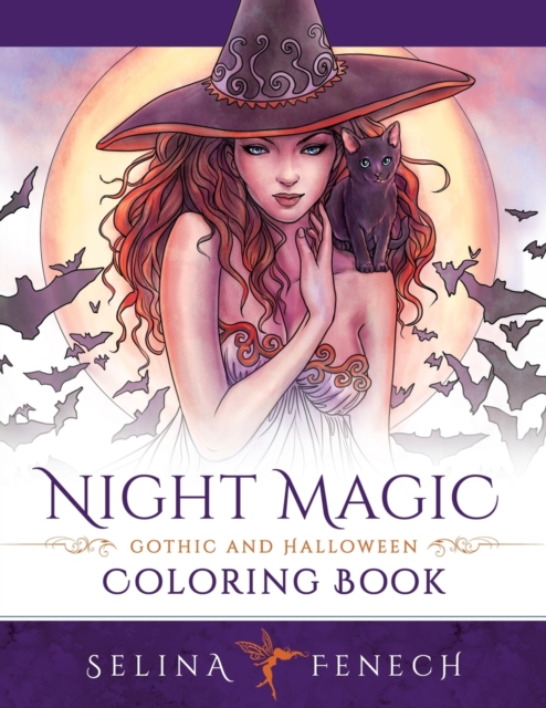 Night Magic - Gothic and Halloween Coloring Book, Paperback / softback Book