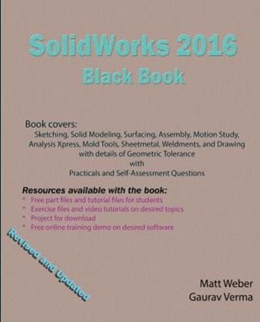 Solidworks 2016 Black Book, Paperback / softback Book