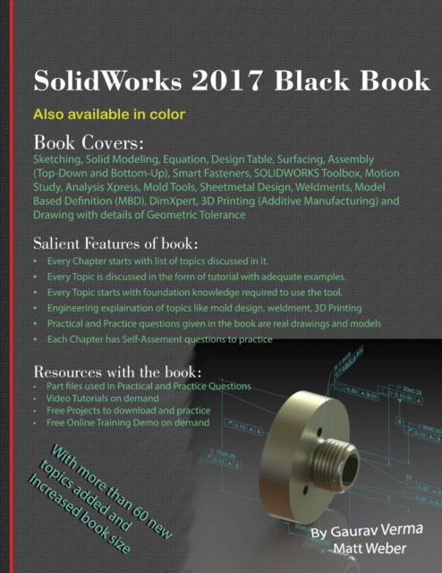 Solidworks 2017 Black Book, Paperback / softback Book
