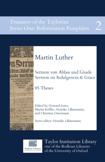 Sermon von Ablass und Gnade : Sermon on Indulgences and Grace; 95 Theses, Paperback / softback Book