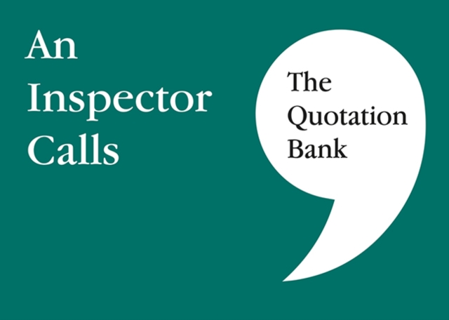 The Quotation Bank : An Inspector Calls GCSE Revision and Study Guide for English Literature 9-1, Paperback / softback Book