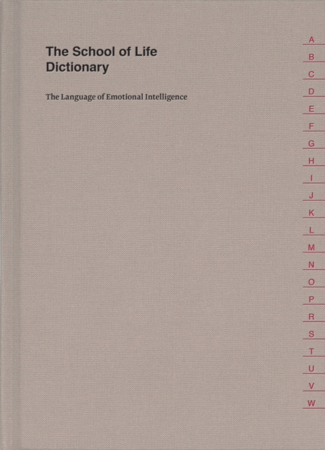 The School of Life Dictionary, Hardback Book