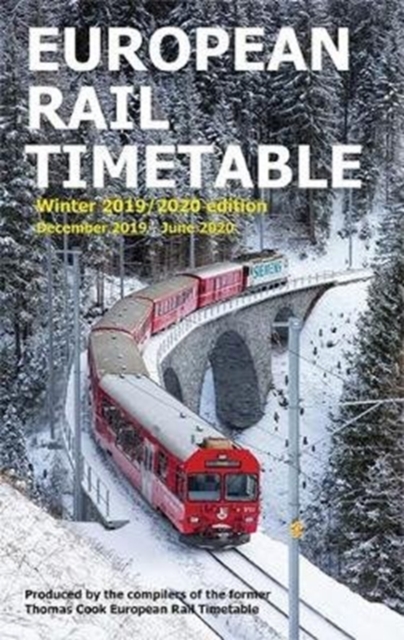 European Rail Timetable Winter 2019/2020, Paperback / softback Book
