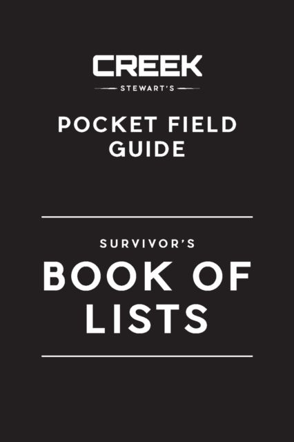 Pocket Field Guide : Survival Book of Lists, Paperback / softback Book