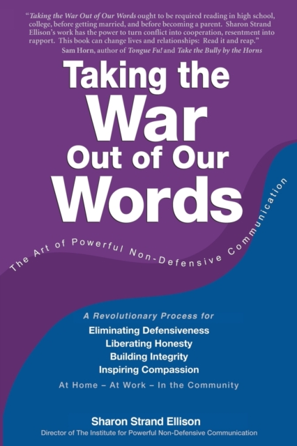 Taking the War Out of Our Words, Paperback / softback Book