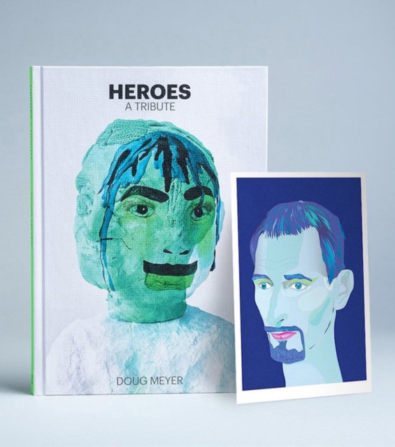 Heroes: A Tribute, Blue Art Edition, Hardback Book