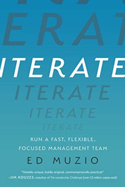 Iterate : Run a Fast, Flexible, Focused Management Team, Hardback Book