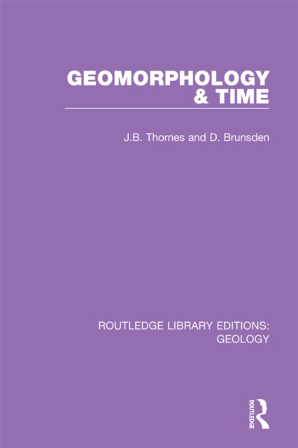 Geomorphology & Time, EPUB eBook