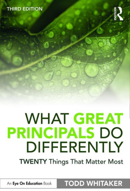 What Great Principals Do Differently : Twenty Things That Matter Most, EPUB eBook