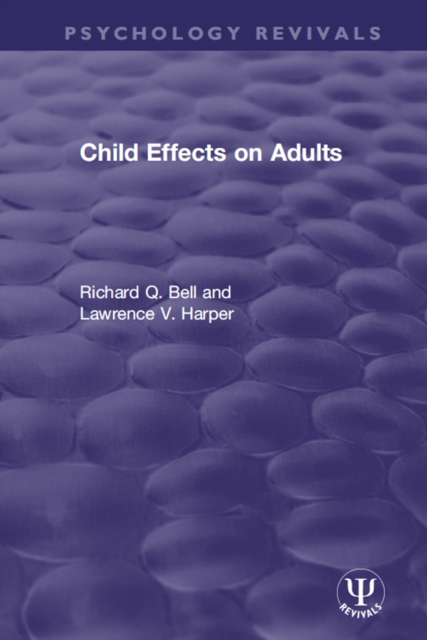 Child Effects on Adults, PDF eBook