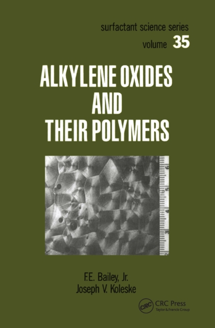 Alkylene Oxides and Their Polymers, PDF eBook