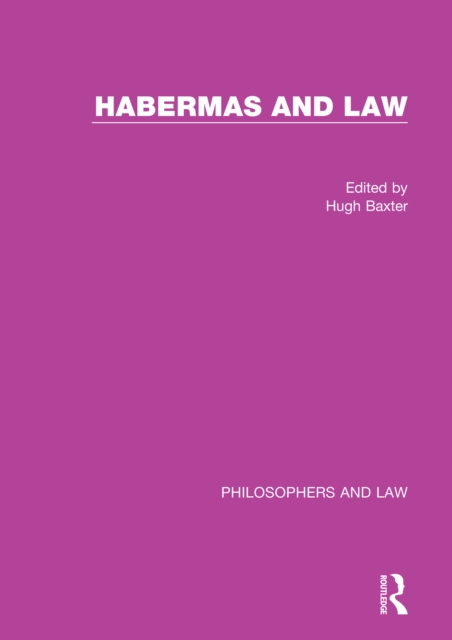 Habermas and Law, PDF eBook