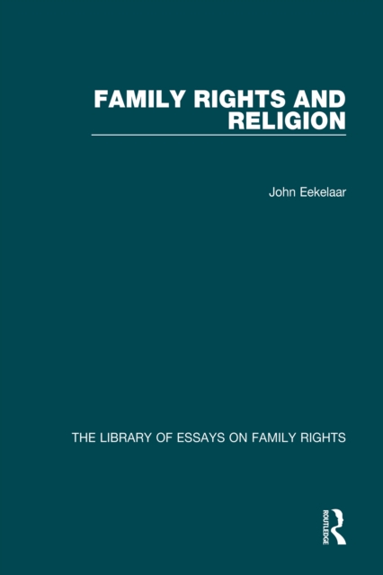 Family Rights and Religion, PDF eBook