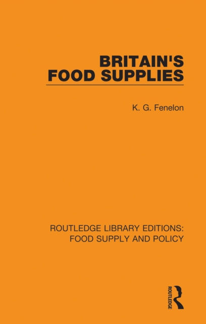 Britain's Food Supplies, EPUB eBook