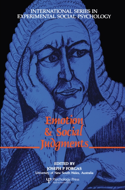 Emotion and Social Judgements, EPUB eBook