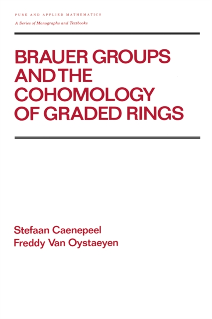 Brauer Groups and the Cohomology of Graded Rings, EPUB eBook