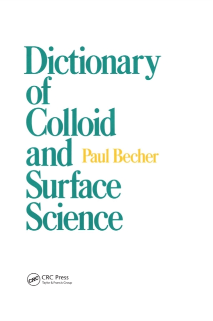 Dictionary of Colloid and Surface Science, EPUB eBook
