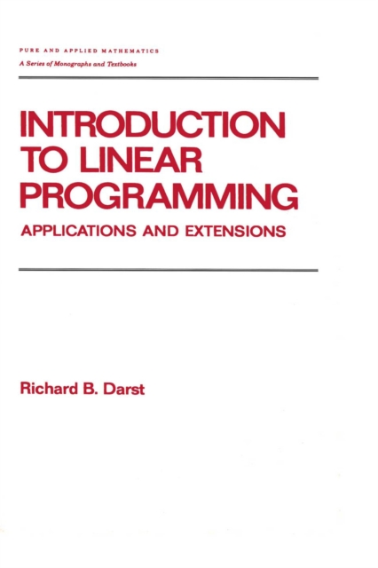 Introduction to Linear Programming : Applications and Extensions, EPUB eBook