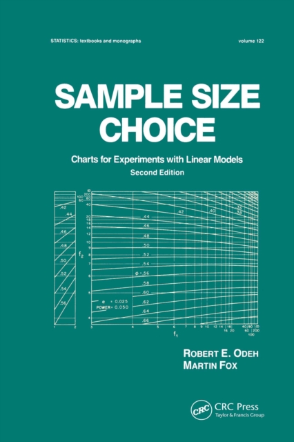 Sample Size Choice : Charts for Experiments with Linear Models, Second Edition, EPUB eBook
