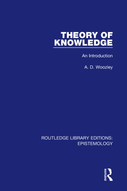 Theory of Knowledge : An Introduction, EPUB eBook