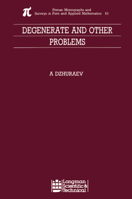 Degenerate and Other Problems, EPUB eBook