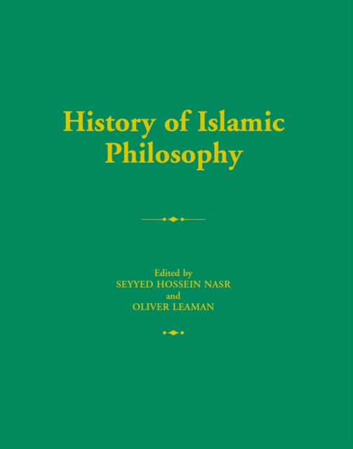 History of Islamic Philosophy, EPUB eBook