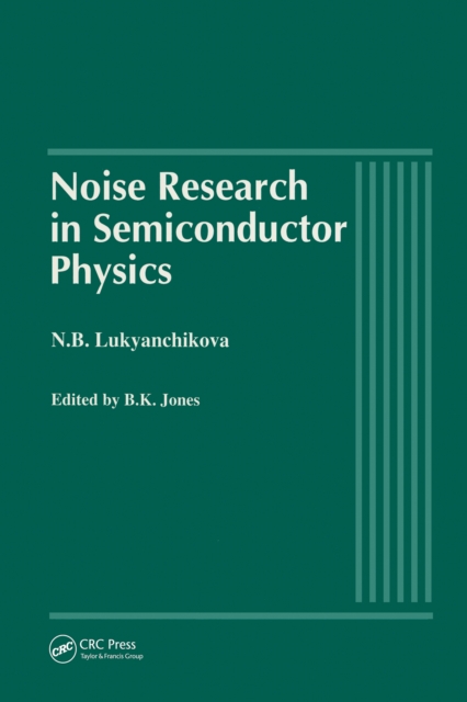 Noise Research in Semiconductor Physics, EPUB eBook