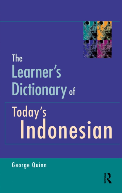 The Learner's Dictionary of Today's Indonesian, PDF eBook