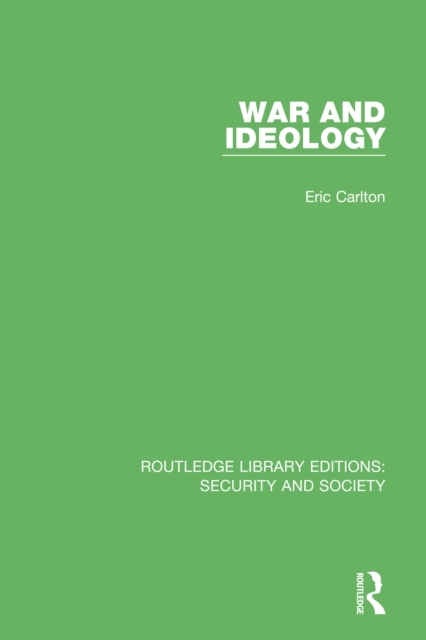 War and Ideology, PDF eBook