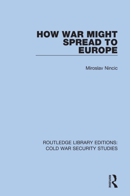 How War Might Spread to Europe, PDF eBook