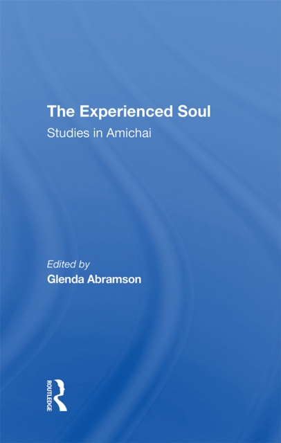 The Experienced Soul : Studies In Amichai, EPUB eBook