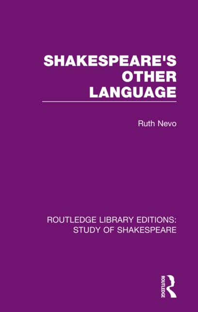 Shakespeare's Other Language, PDF eBook
