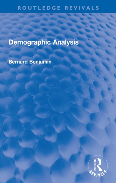 Demographic Analysis, PDF eBook