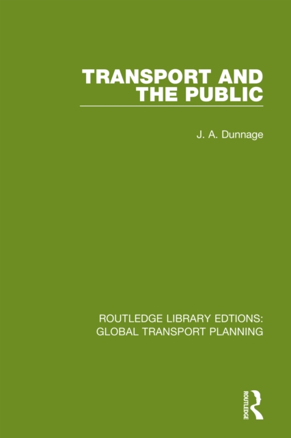 Transport and the Public, EPUB eBook