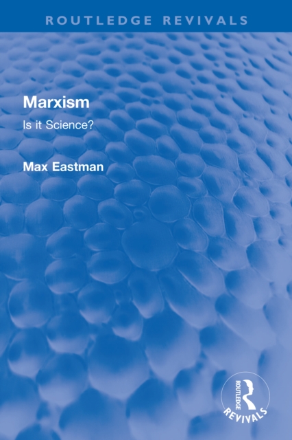 Marxism : Is it Science?, PDF eBook