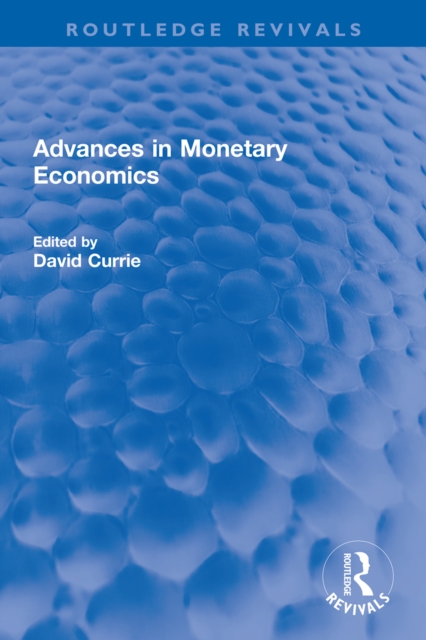 Advances in Monetary Economics, PDF eBook