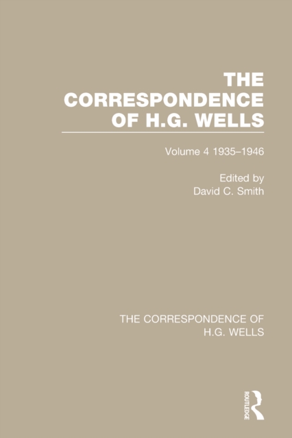 The Correspondence of H.G. Wells : Volume 4 1935-1946, EPUB eBook