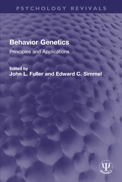 Behavior Genetics : Principles and Applications, PDF eBook