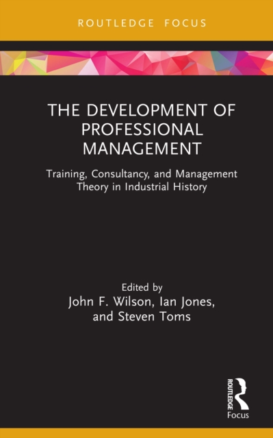 The Development of Professional Management : Training, Consultancy, and Management Theory in Industrial History, PDF eBook