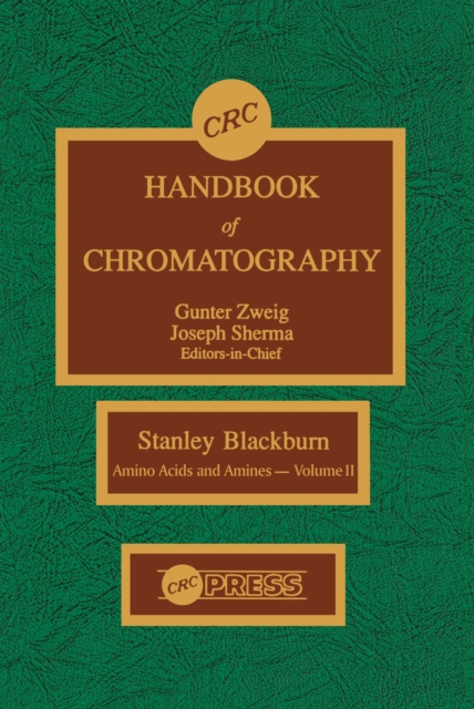 CRC Handbook of Chromatography : Amino Acids and Amines, Volume II, EPUB eBook