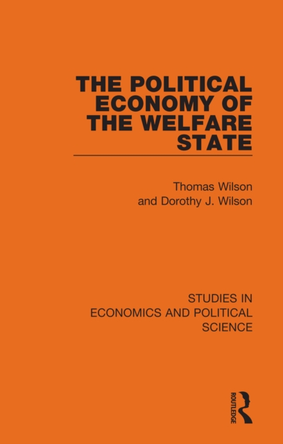 The Political Economy of the Welfare State, PDF eBook